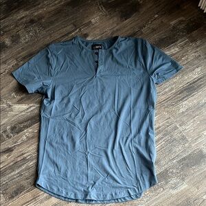 Cuts Clothing Blue Short Sleeve Tee
